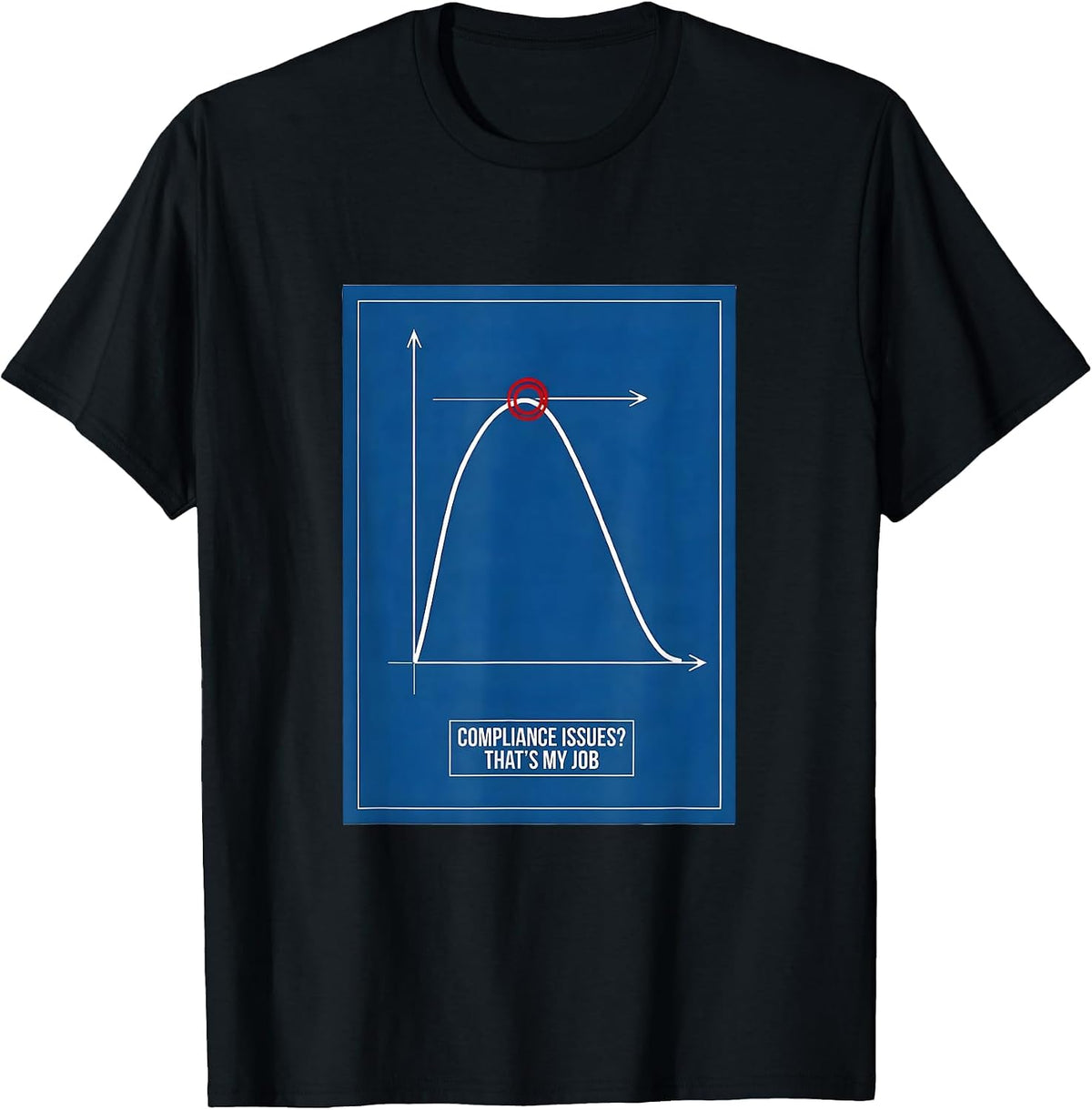 Men's Compliance Issues? That's My Job Respiratory Therapist RT T-Shirt - Black