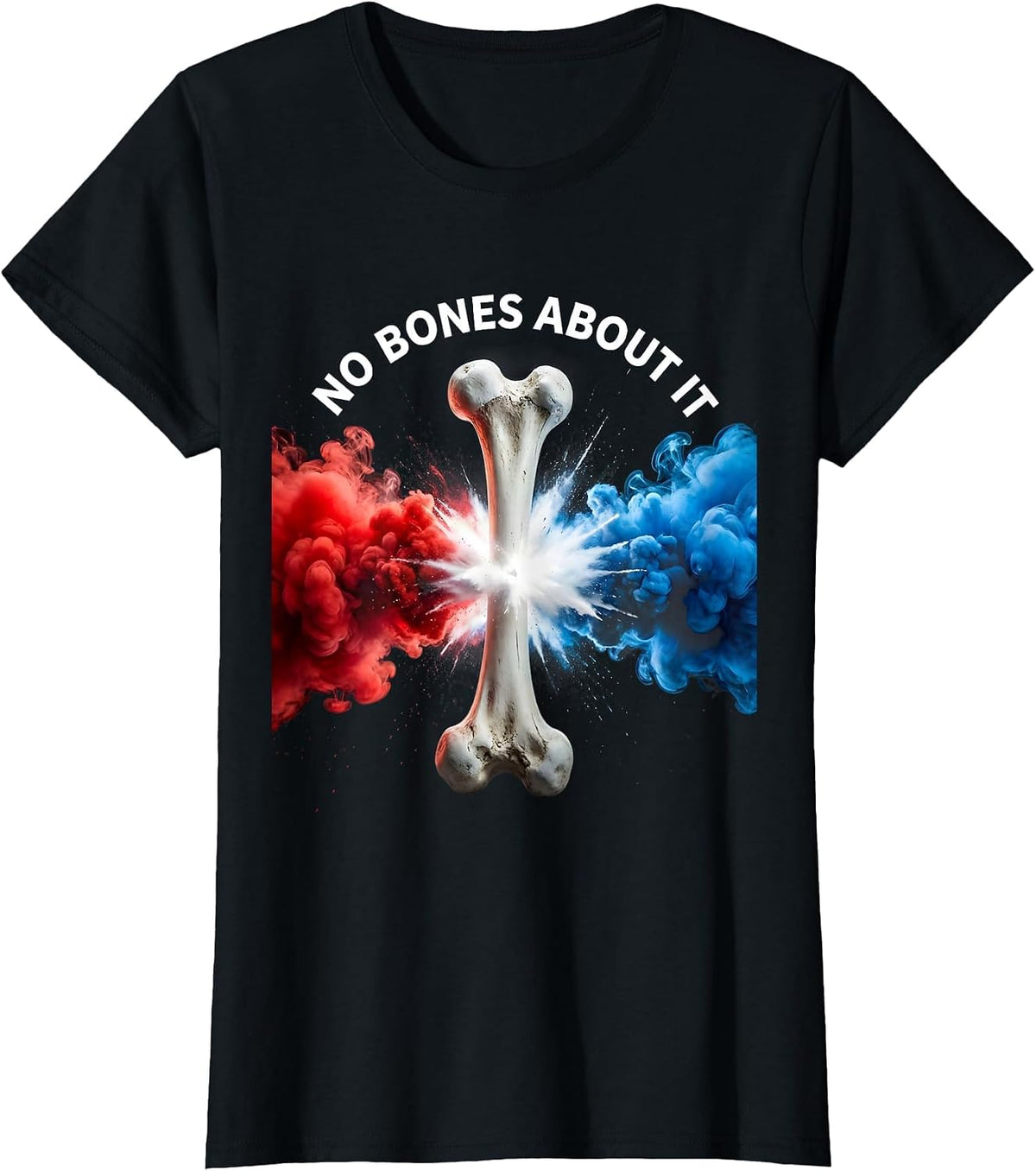 Women's I Found This Humerus Funny Bone Anatomy Design T-Shirt - Black