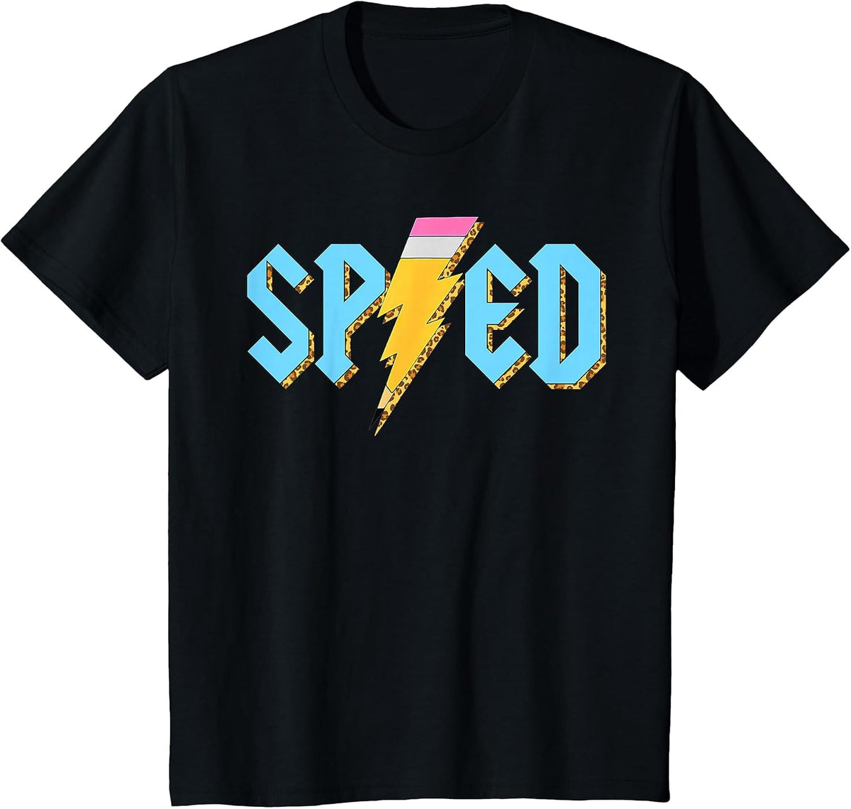 Special Education SPED Rocks Teacher Back to School Rock T-Shirt - Black