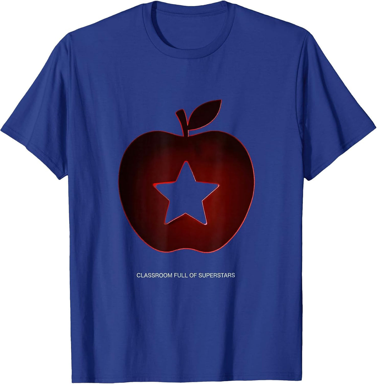 First Grade Teacher Classroom Full of Superstars T-Shirt - Royal Blue