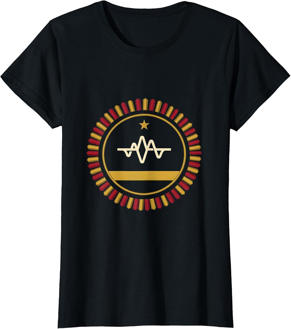 Women's Sealed Airway Badge Respiratory Therapist Christmas Humor T-Shirt - Black
