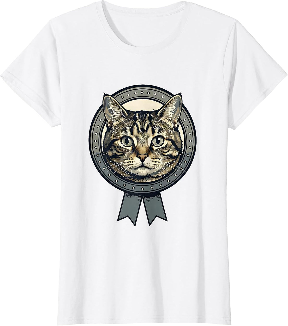 Rage Consumes Me Silly Staring Cat Meme Humor T-Shirt - White