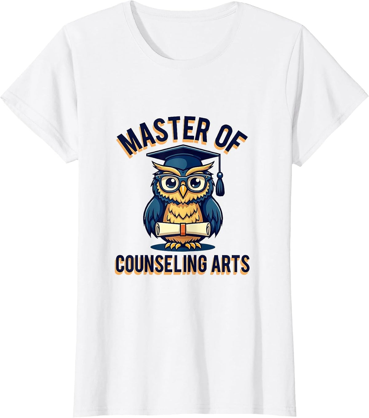Master of Counseling Arts Design T-Shirt - White