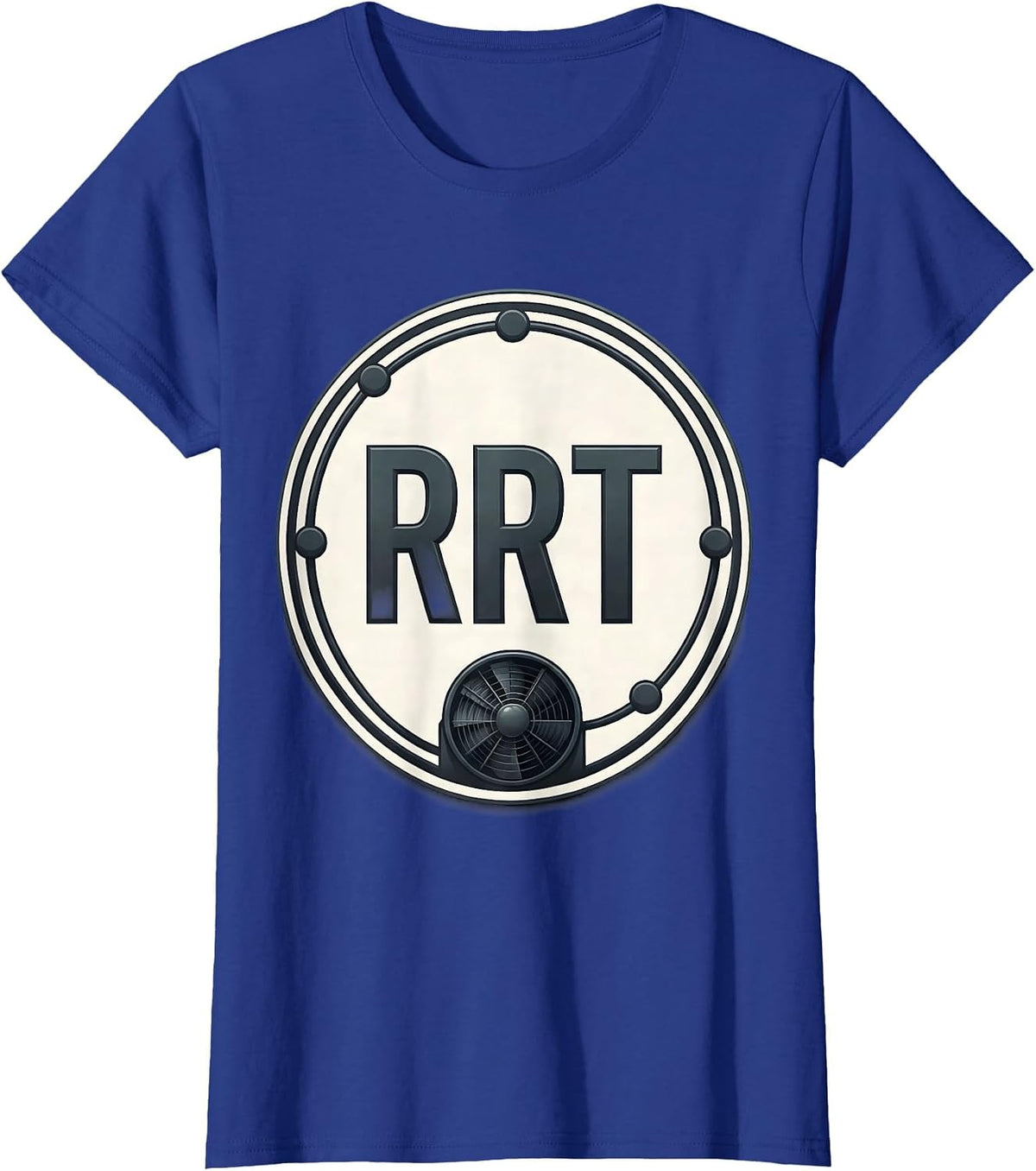 Women's RRT Respiratory Therapist RT Professional Pride T-Shirt - Royal Blue