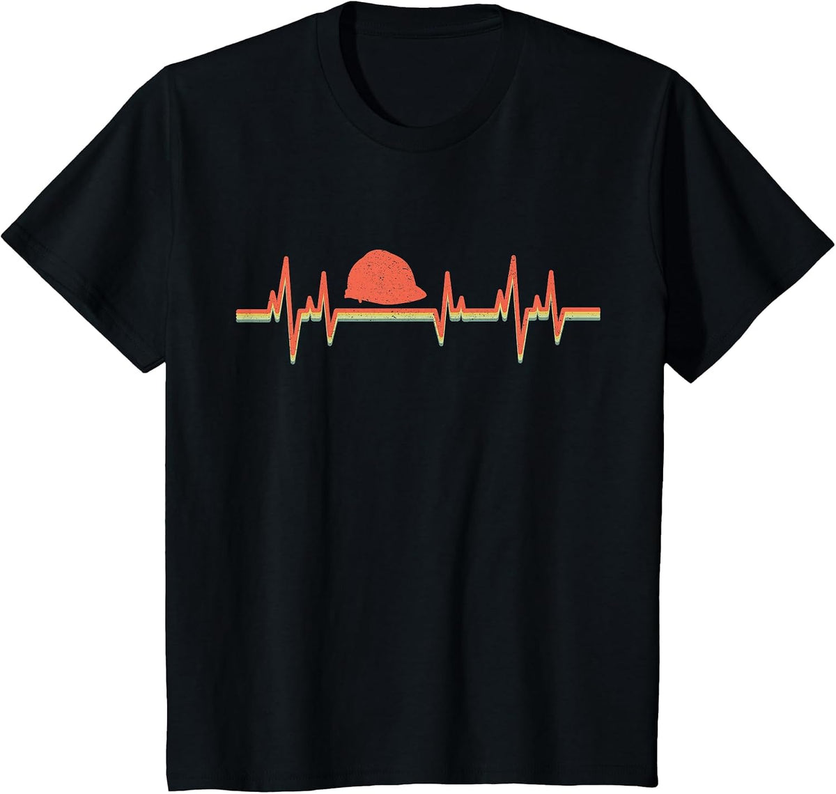 Construction Worker T-Shirt - Black