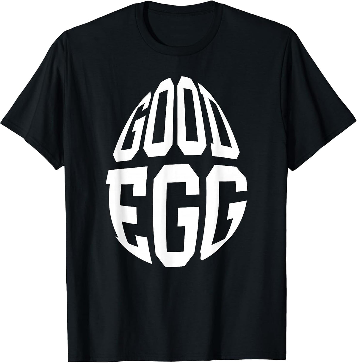Good Egg Happy Easter Funny Egg Hunting Cute Easter Day T-Shirt, Men, Black, Small - As Pictured