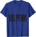 Ball Python Zero Attitude Funny Snake Lover Meme Humor T-Shirt - Royal Blue