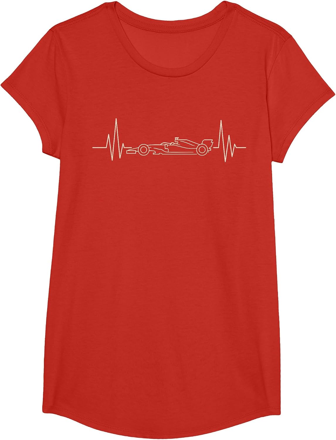 Retro Legendary Racing Sports Car Apparel for Men Women T-Shirt - Girls Red