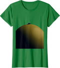 Women's Tiny Turtle Big Tortoise Shell Funny Animal Art T-Shirt - Kelly Green
