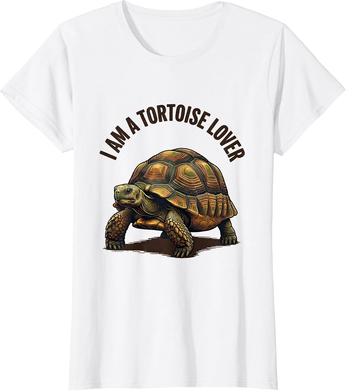 Women's I Am A Tortoise Lover Funny Reptile Animal Lover Gift T-Shirt - White