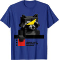Senior Vice President Of Garbage Funny Raccoon Trash Panda T-Shirt - Royal Blue