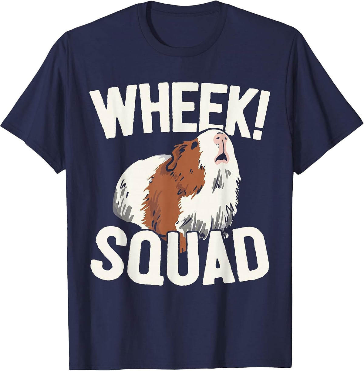 Guinea Pig Owner - Wheek Squad - Guinea Pig T-Shirt - Navy Blue