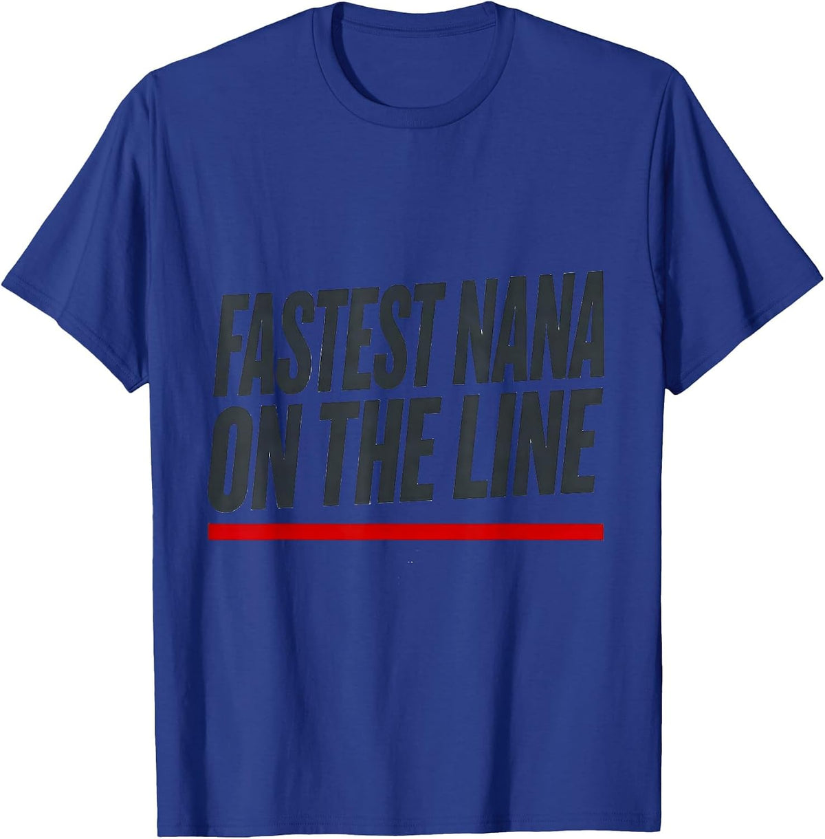 Men's Fastest Nana On The Line Patriotic RC Car Racing Hobbyist T-Shirt - Royal Blue