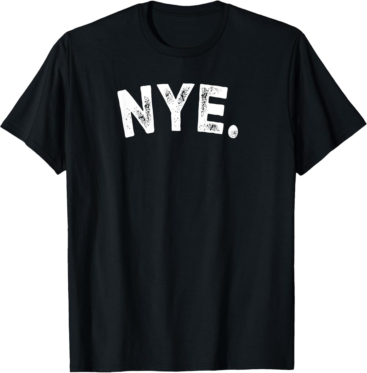 NYE. T-Shirt - Black