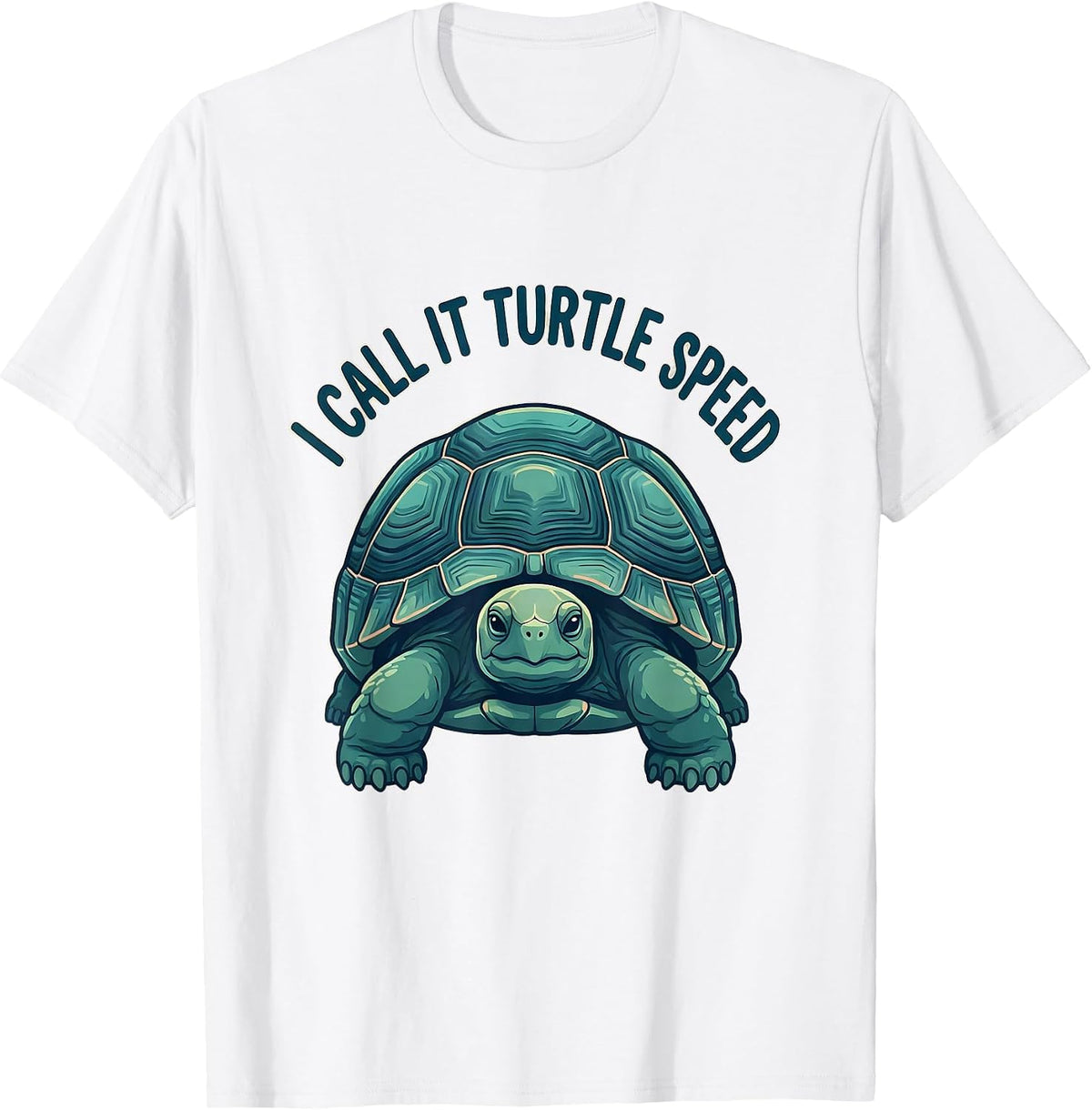 I Call It Turtle Speed Funny Tortoise Lover Gift T-Shirt - White
