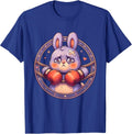 Beaten Boxer Slumped Corner Ropes Graphic T-Shirt - Royal Blue