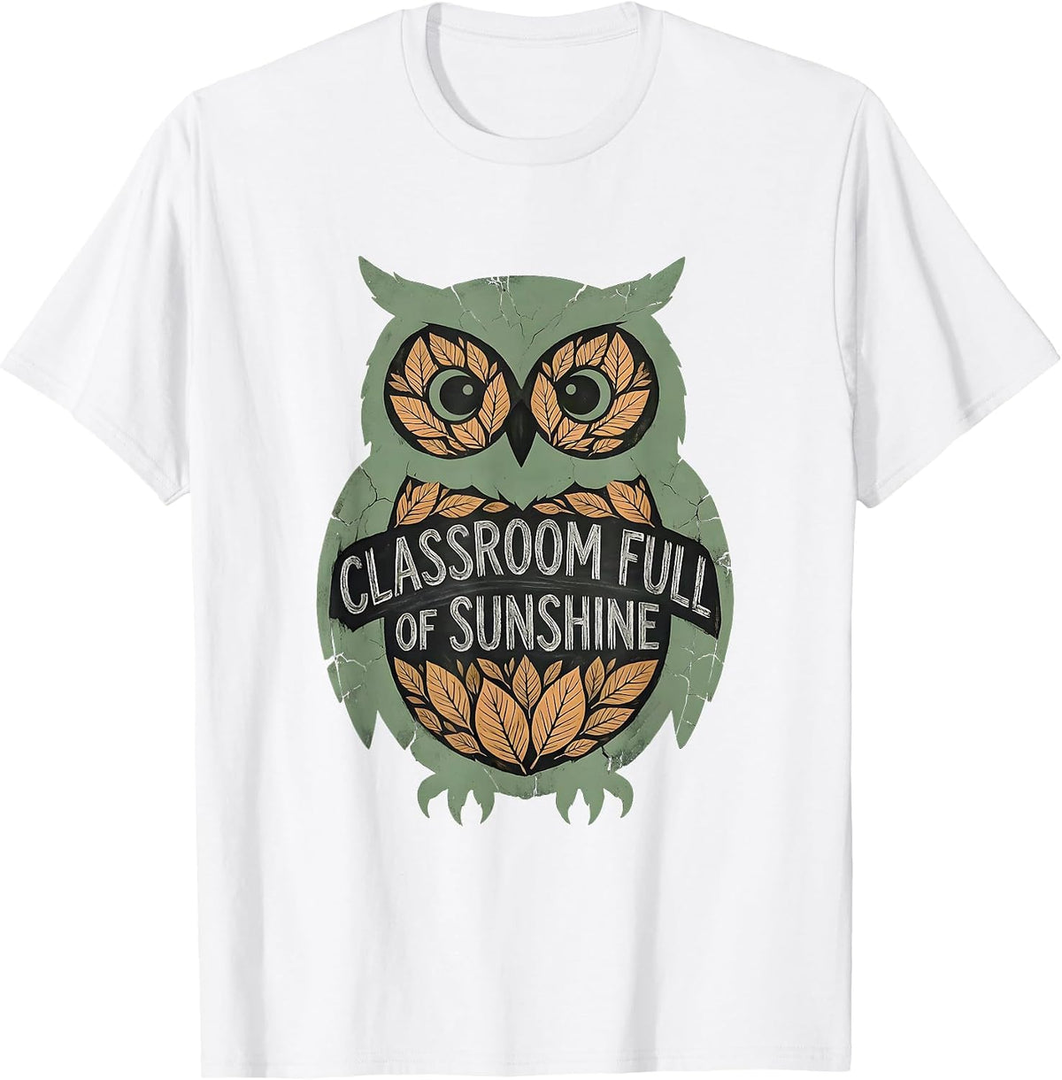 Men's First Grade Teacher Classroom Full of Sunshine Design T-Shirt - White