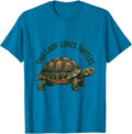 This Lady Loves Turtles Funny Turtle Lover Gift T-Shirt - Sapphire Blue