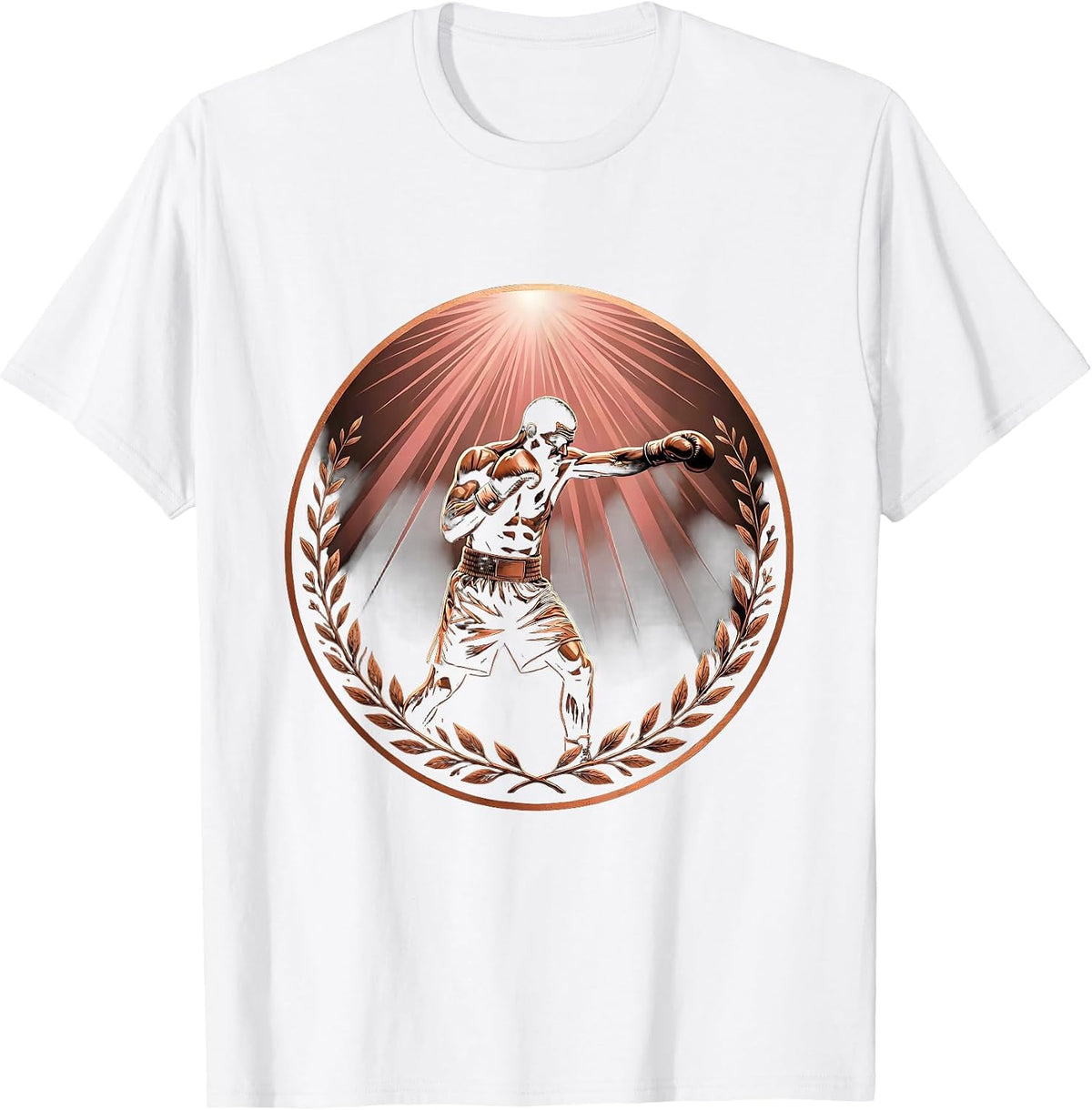 Boxer Shadow Training Spotlight Athleisure Graphic T-Shirt - White