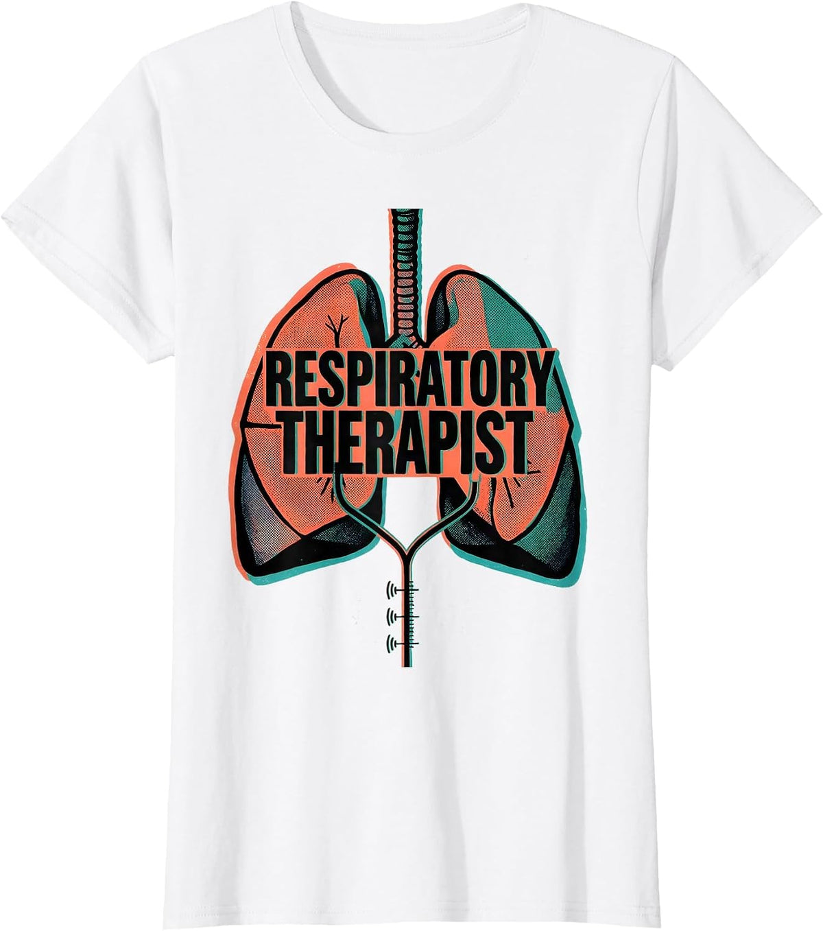 Respiratory Therapist RT Pulmonology Profession Pride T-Shirt - White
