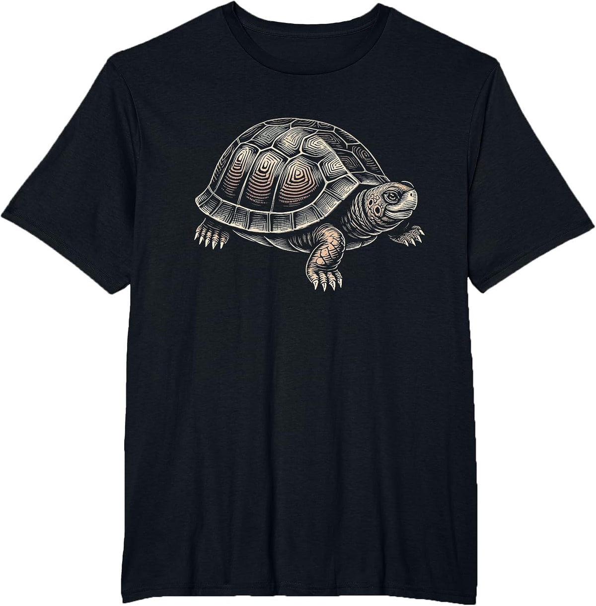Tin Turtle Graphic Design for Women and Men T-Shirt - Black