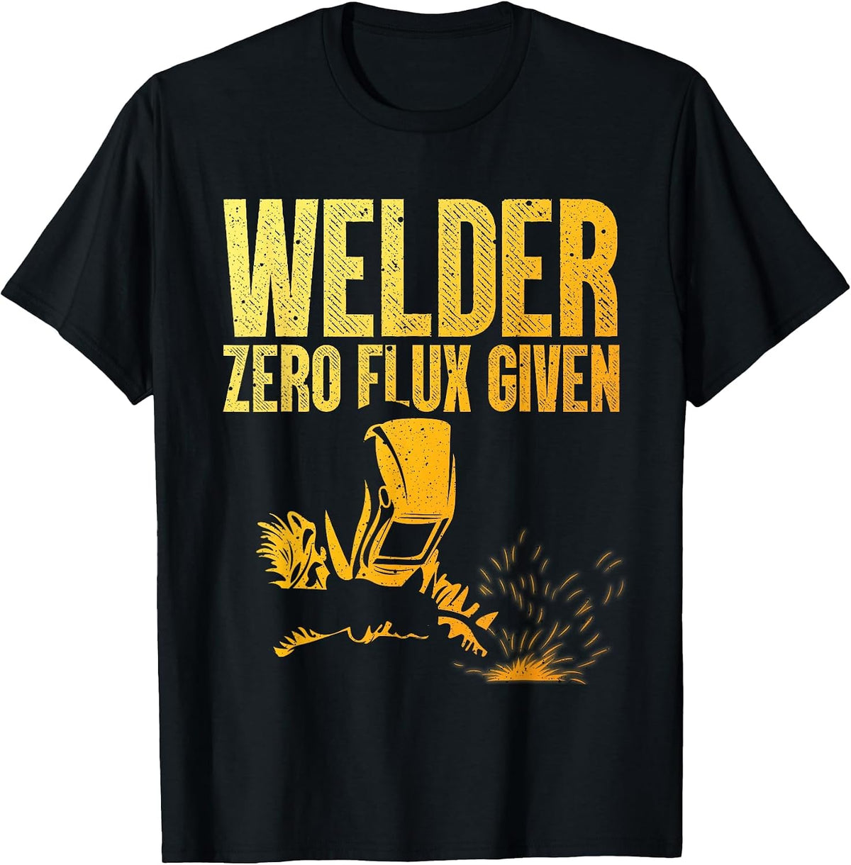Best Welding Art for Men Women MIG/TIG Welding Metal Welder T-Shirt - Black