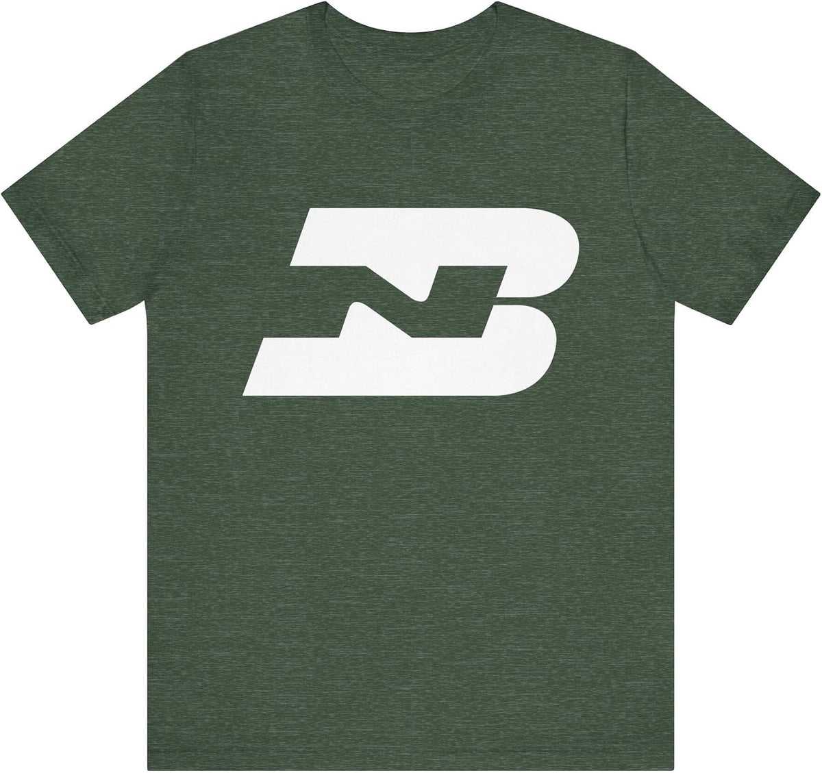 Burlington Northern (BN) Logo T-Shirt | Heather Green - Heather Forest