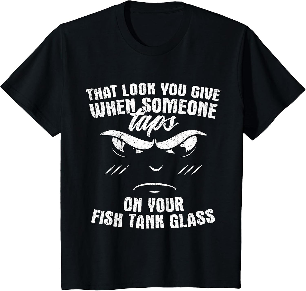 Funny Aquarist Fish Tank Design Aquarium Fishkeeper T-Shirt - Black