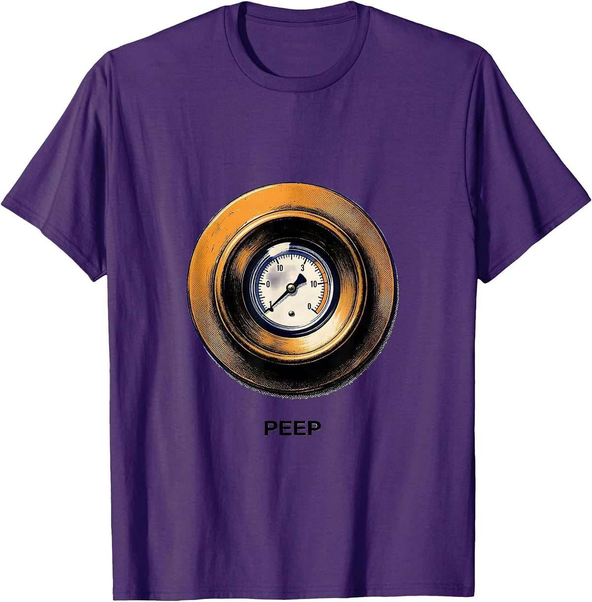 PEEP Professional Respiratory Therapist RT Humor T-Shirt - Purple