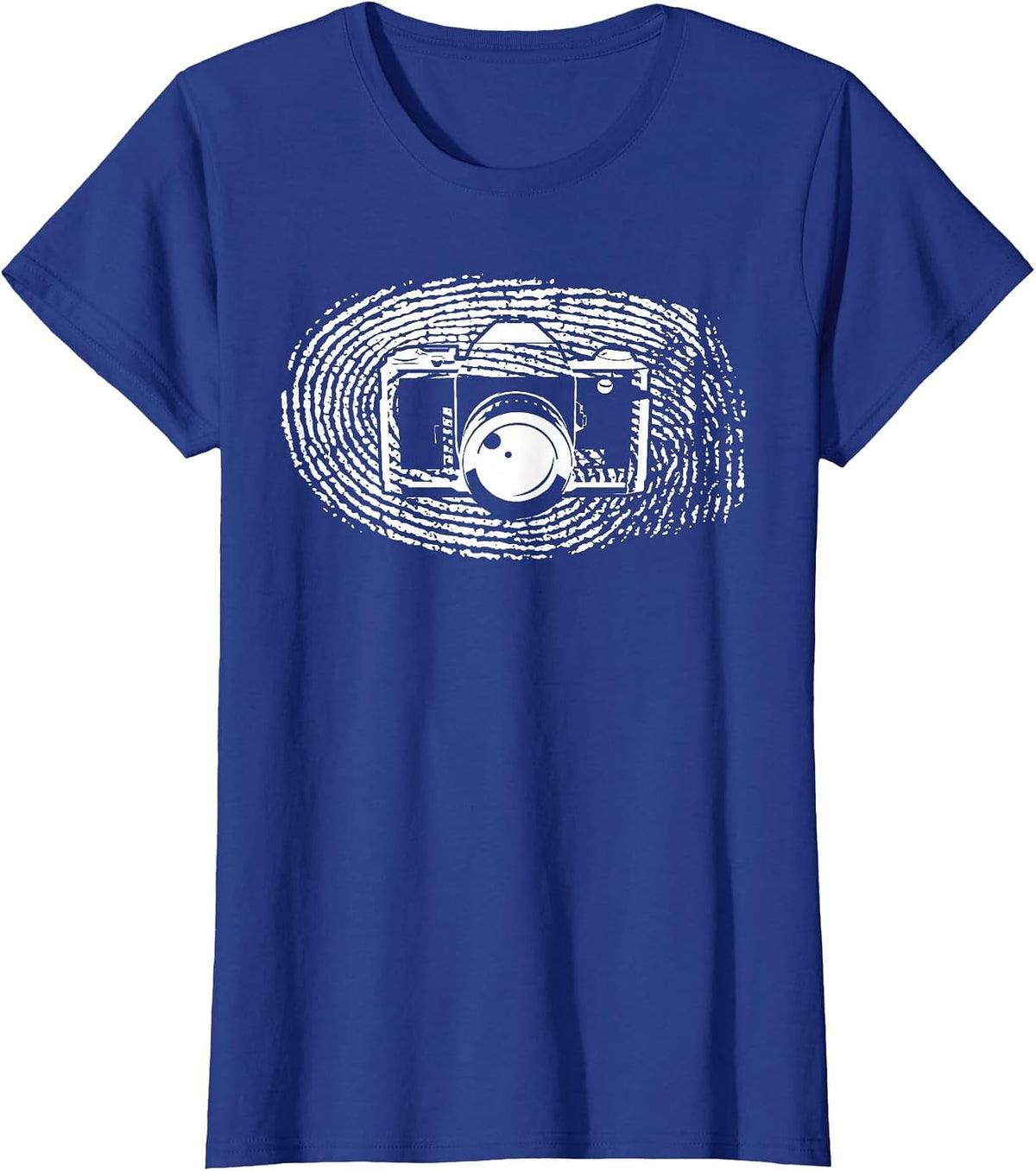 Crime Scene Photographer Forensic Photography T-Shirt - Royal Blue