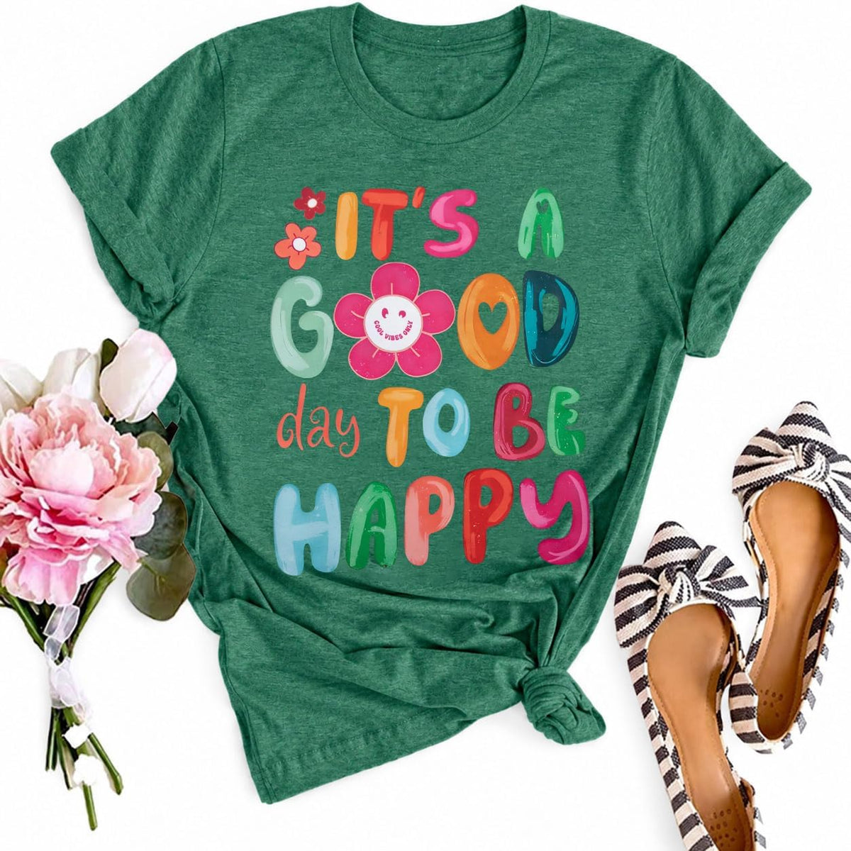 SFHFY Mental Health Awareness Shirt Women: Be Kind T-Shirt Be You Tshirt - A-green