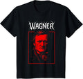 Richard Wagner Classical Music Composer Death Metal Goth T-Shirt - Black
