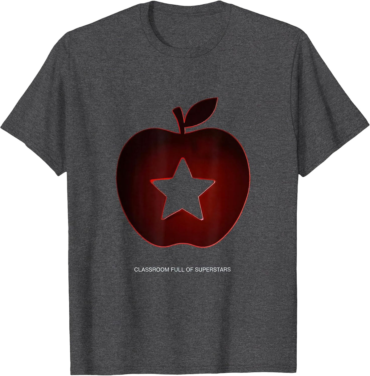 First Grade Teacher Classroom Full of Superstars T-Shirt - Dark Heather Grey