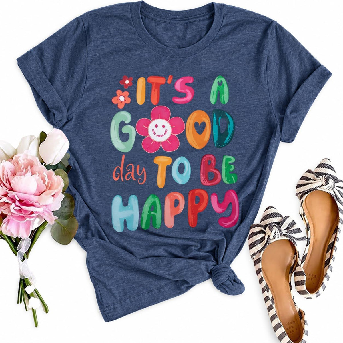SFHFY Mental Health Awareness Shirt Women: Be Kind T-Shirt Be You Tshirt - A-deep Blue