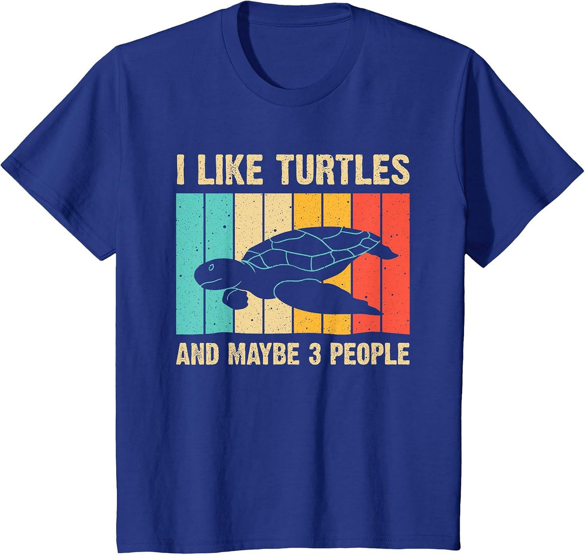 Funny Sea Turtle Novelty for Men Women Tortoise Turtle Lover T-Shirt - Royal Blue