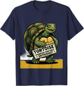 Tortoise: Champion Vegetable Enthusiast Funny Tortoise T-Shirt - Navy Blue