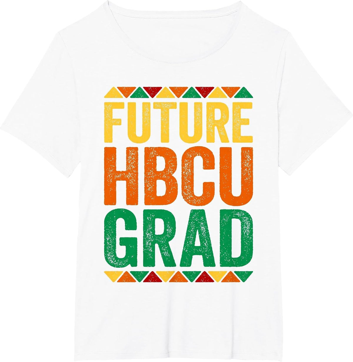 Future HBCU Grad Shirt Historical Black College Alumni T-Shirt - White