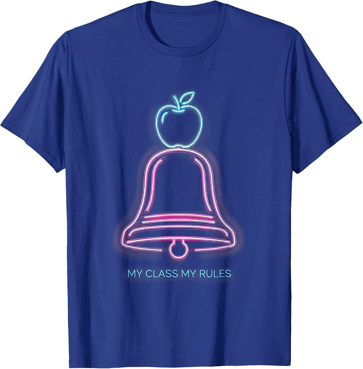My Class My Rules 3rd Grade Teacher Design T-Shirt - Royal Blue