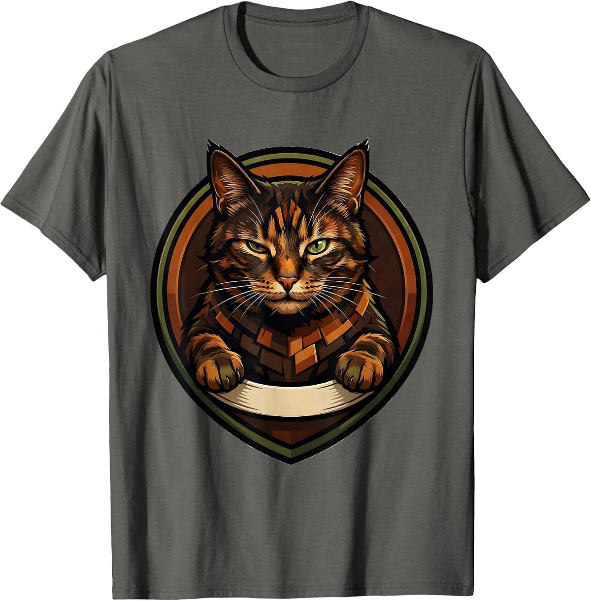 Tortitude Tortoiseshell Cat Owner Tortie Cat Lover T-Shirt - Asphalt Grey