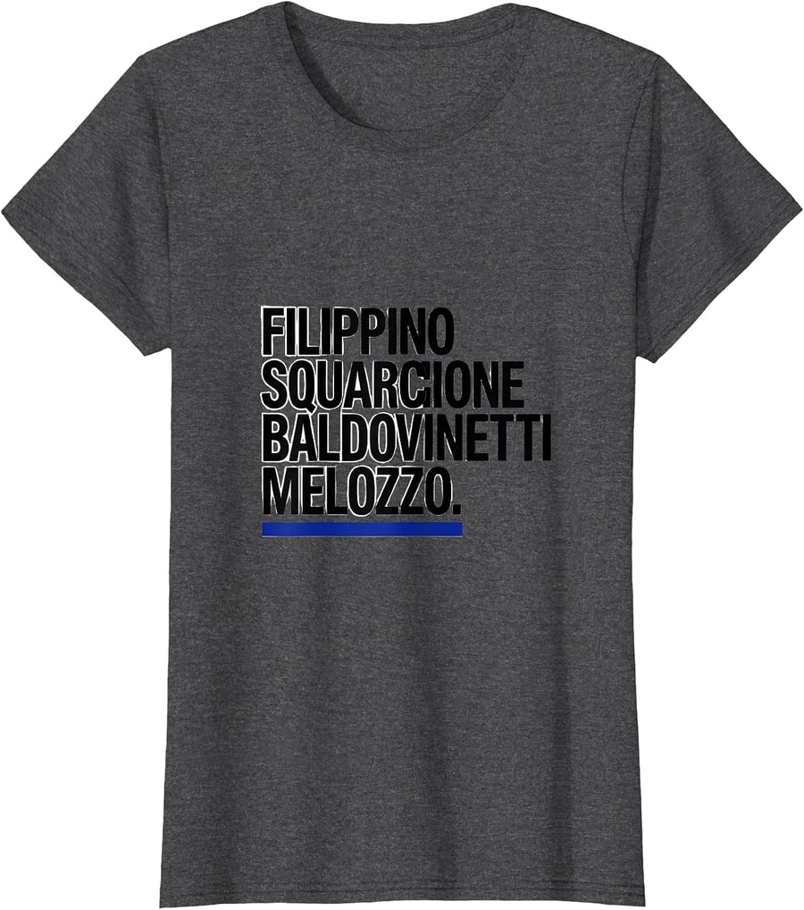 Women's Filippino Squarcione Baldovinetti Melozzo Art History T-Shirt - Dark Heather Grey