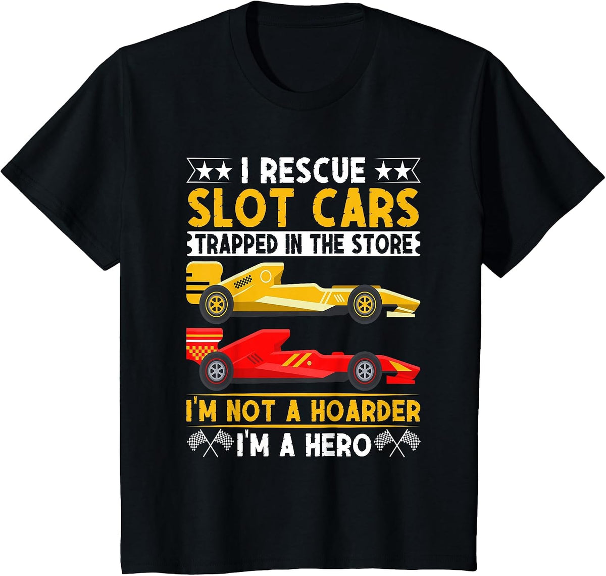 Slot Car Customizing Slotcars & Slot Car Racing Racer T-Shirt - Black