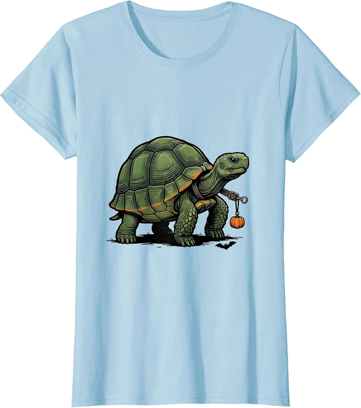 Unfastening Tortoise Halloween Costume Turtle Shell Humor T-Shirt - Baby Blue