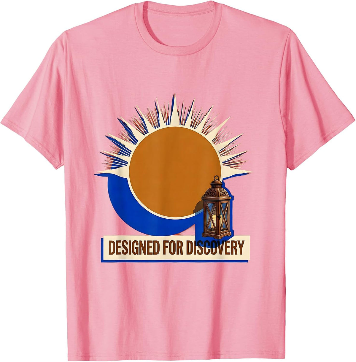 Men's Designed For Discovery Screenprint Poster VBS Kids Program T-Shirt - Pink