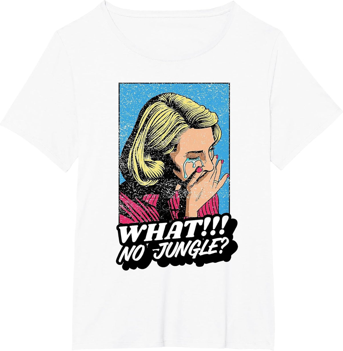 Junglist No Jungle Funny Drum and Bass DnB Music Liquid T-Shirt - White