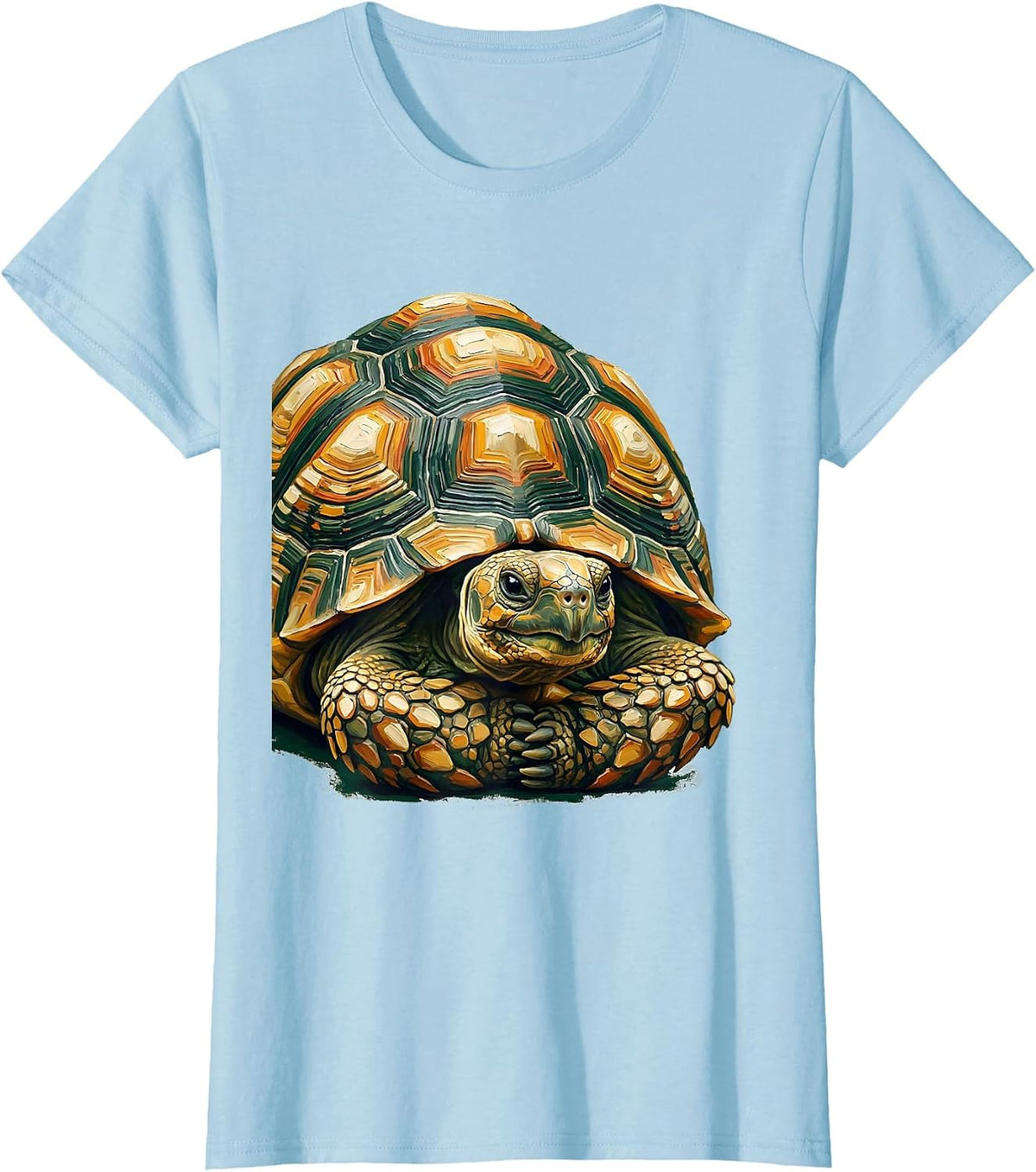 Tortoise Lover Gift Funny Pet Owner Humor T-Shirt - Baby Blue