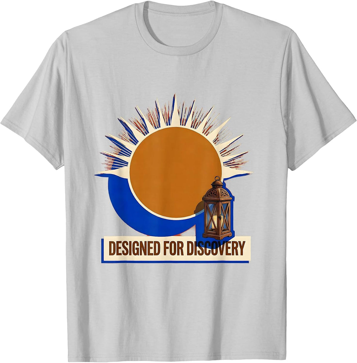 Men's Designed For Discovery Screenprint Poster VBS Kids Program T-Shirt - Silver Grey