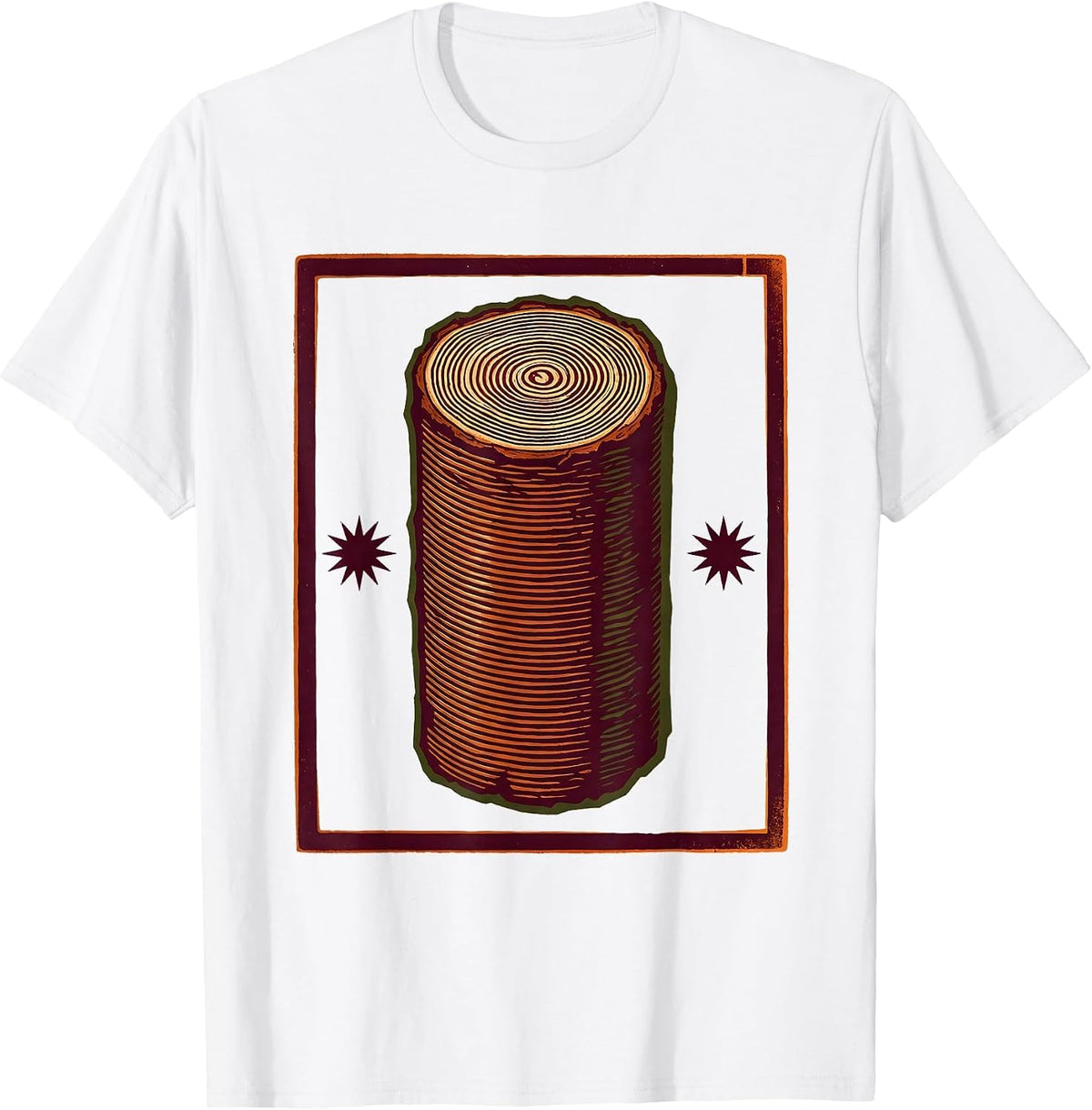 Men's Cranberry Log Canned Sauce Funny Thanksgiving Food T-Shirt - White
