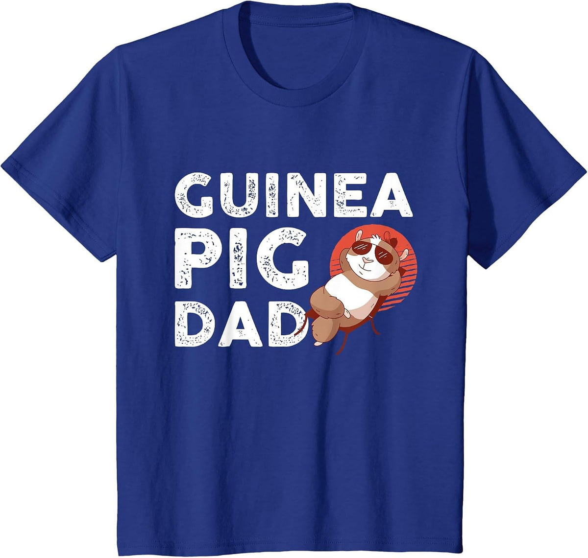 Guinea Pigs Dad T-Shirt - Royal Blue