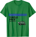 Men's Turtle Pace Zero Regrets Funny Tortoise Lover Humor T-Shirt - Kelly Green