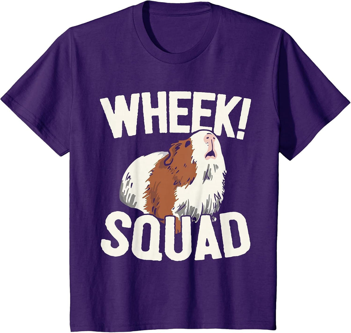 Guinea Pig Owner - Wheek Squad - Guinea Pig T-Shirt - Purple